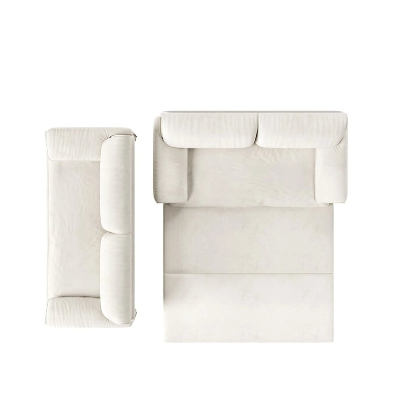 Divano Letto Queen Size estraibile da 66", convertibile 3 in 1 con vano portaoggetti laterale