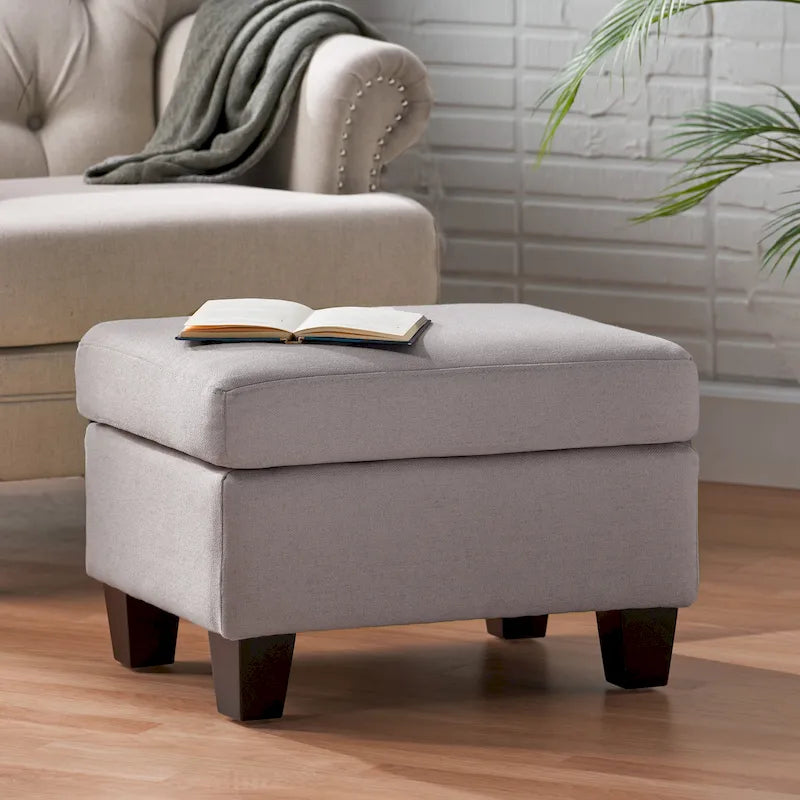 Pouf in tessuto