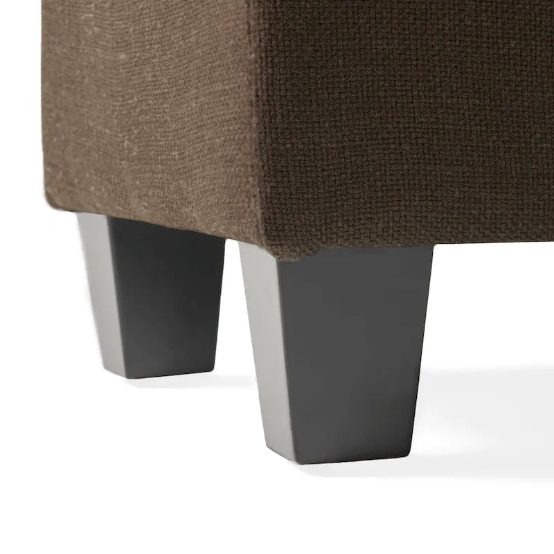 Pouf in tessuto