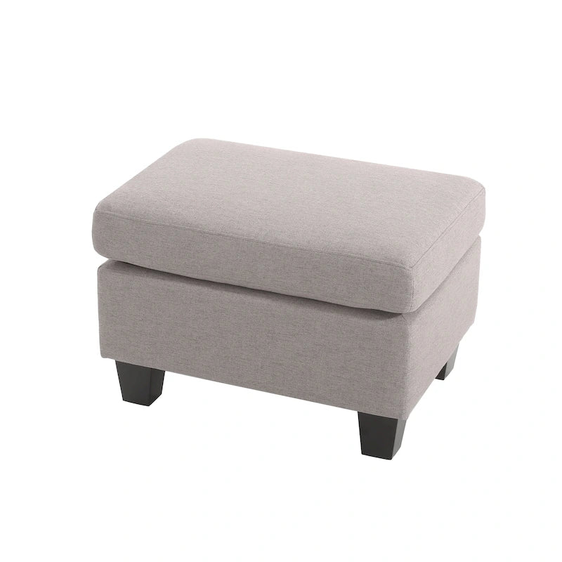Pouf in tessuto