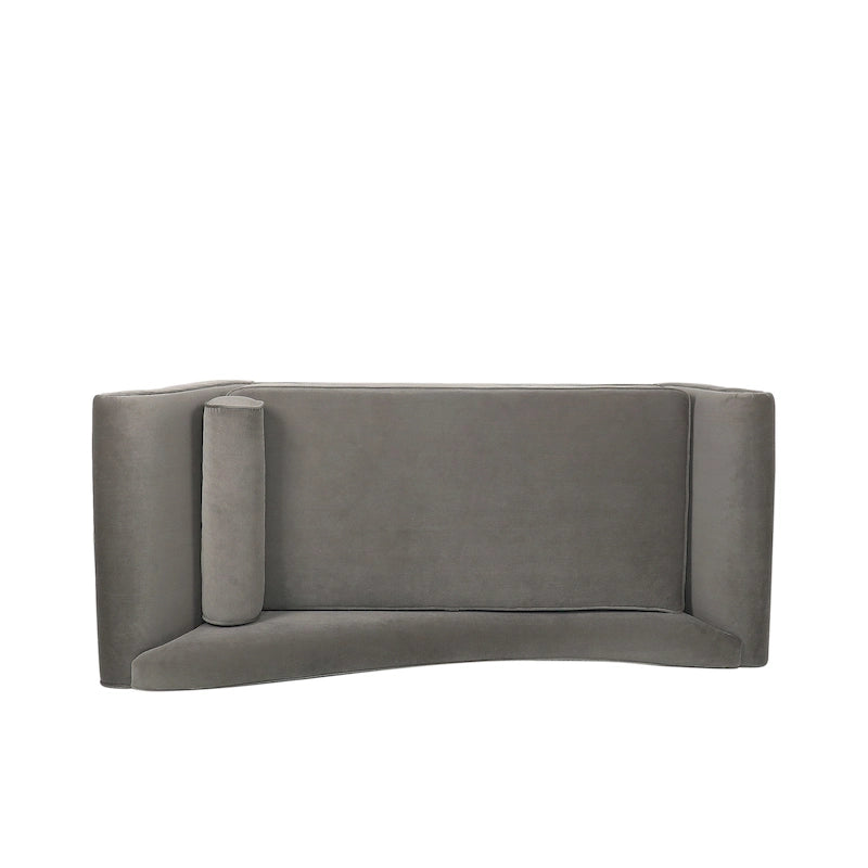 Chaise longue imbottita