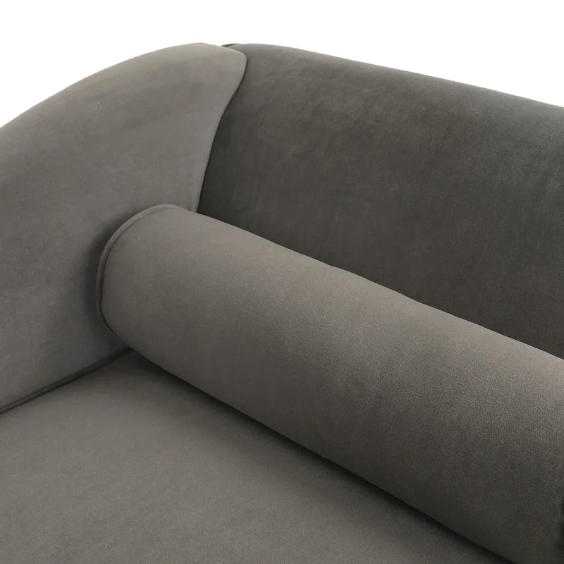 Chaise longue imbottita