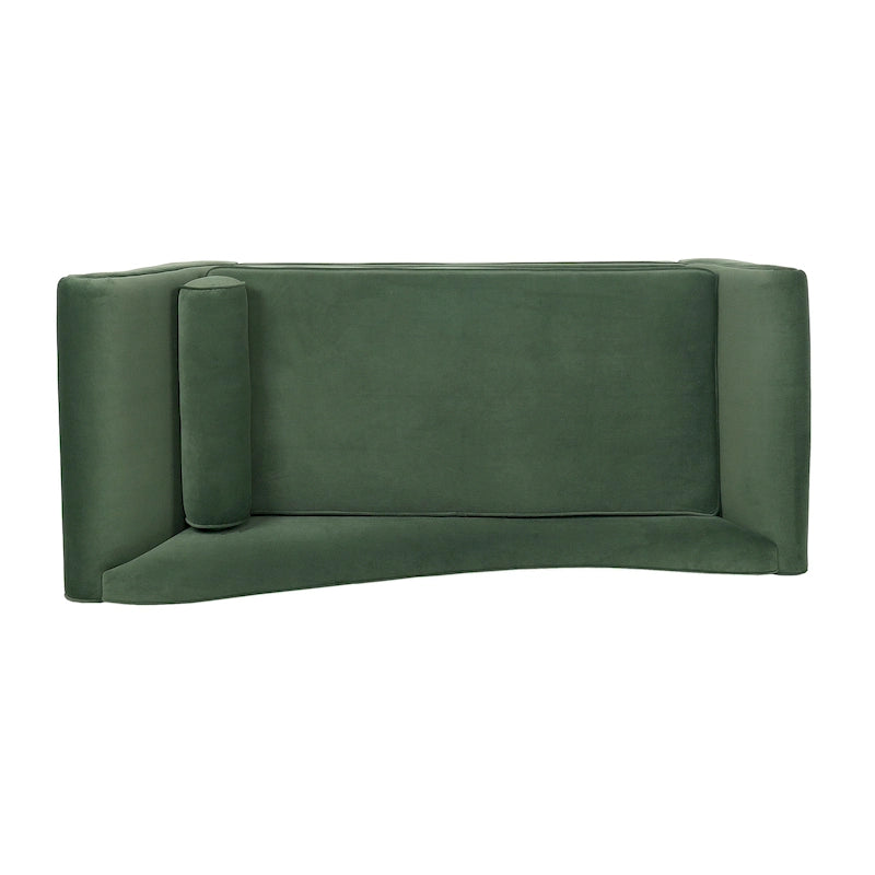 Chaise longue imbottita
