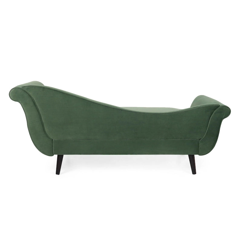 Chaise longue imbottita