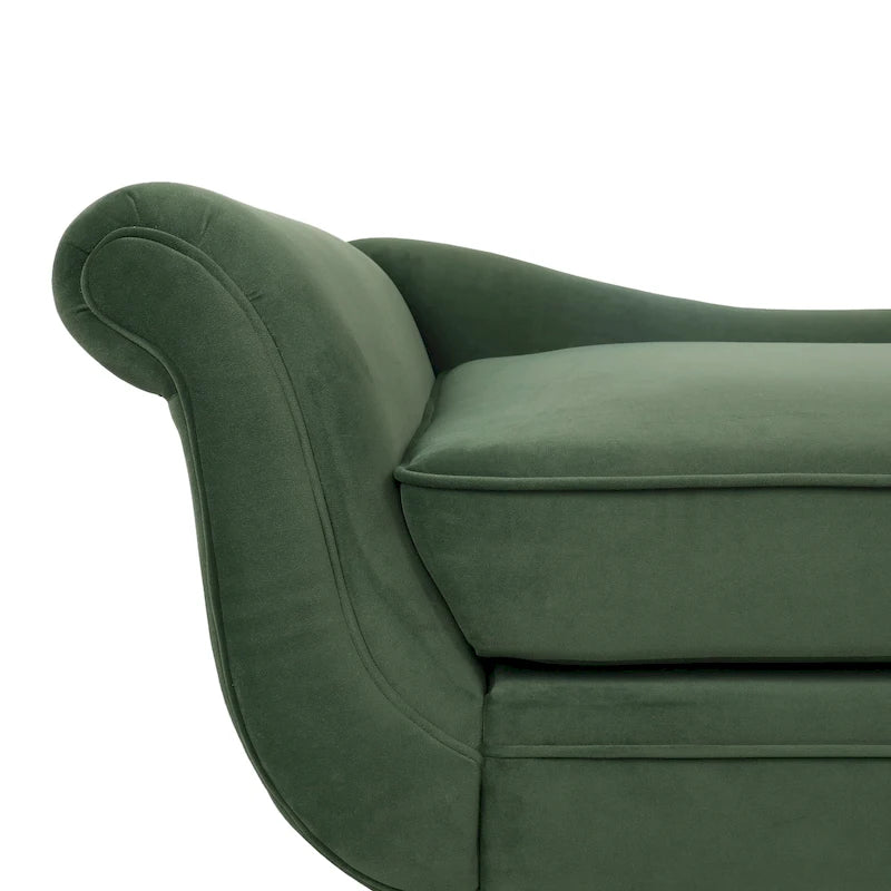 Chaise longue imbottita