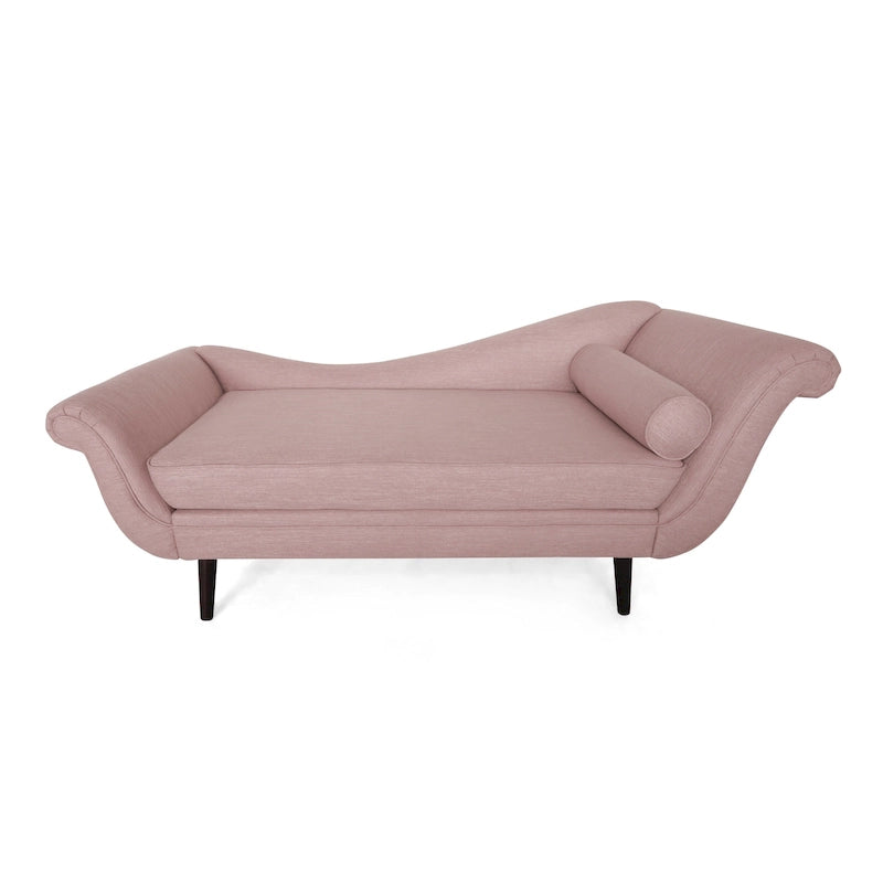 Chaise longue imbottita