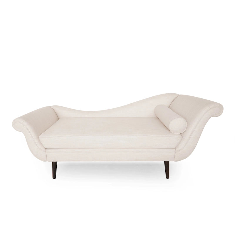 Chaise longue imbottita