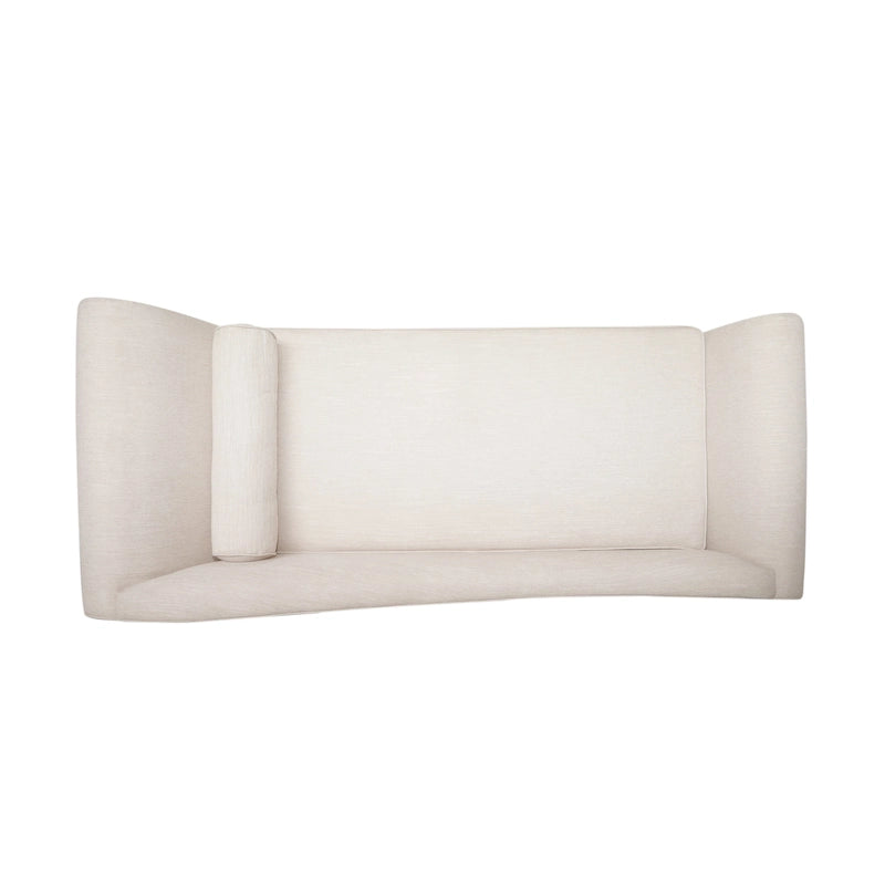 Chaise longue imbottita