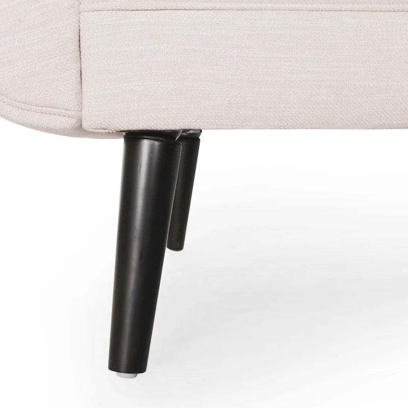 Chaise longue imbottita