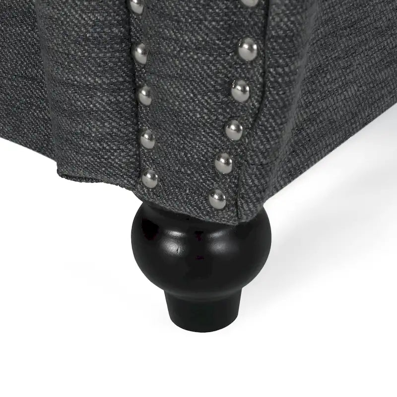 Divano Chesterfield a 3 posti capitonné