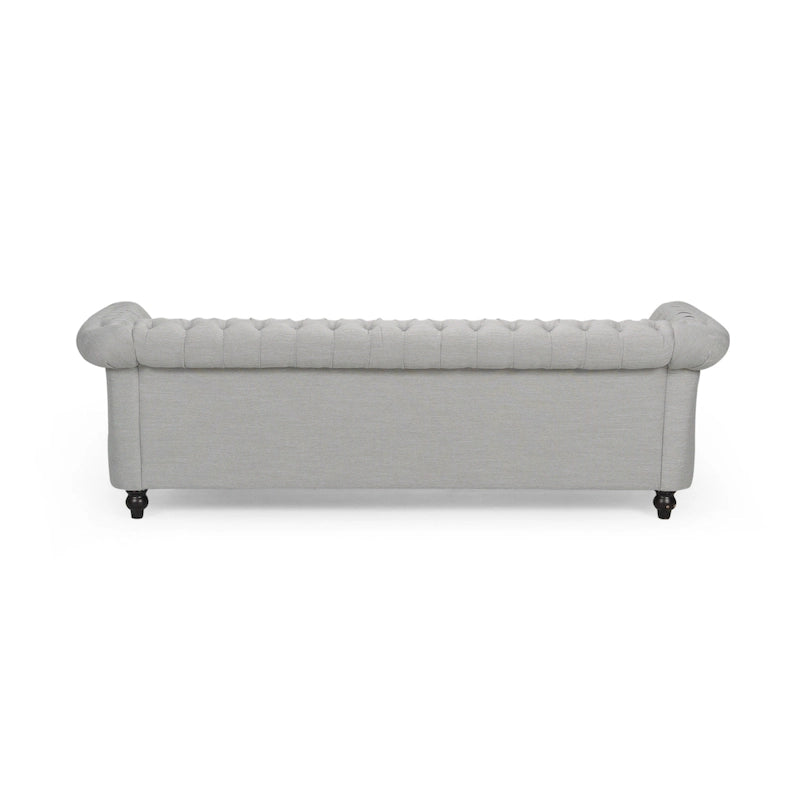 Divano Chesterfield a 3 posti capitonné