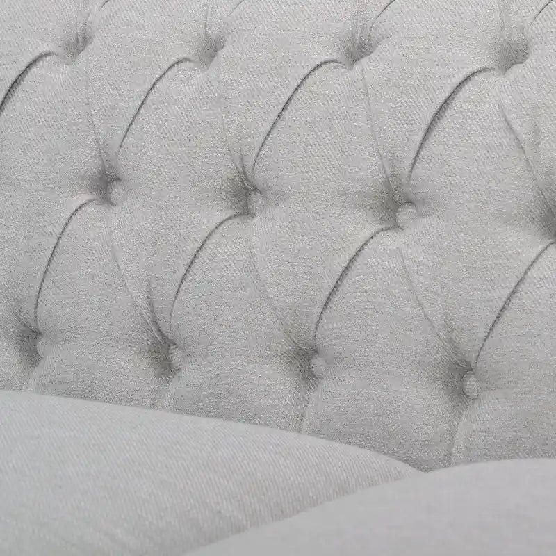 Divano Chesterfield a 3 posti capitonné