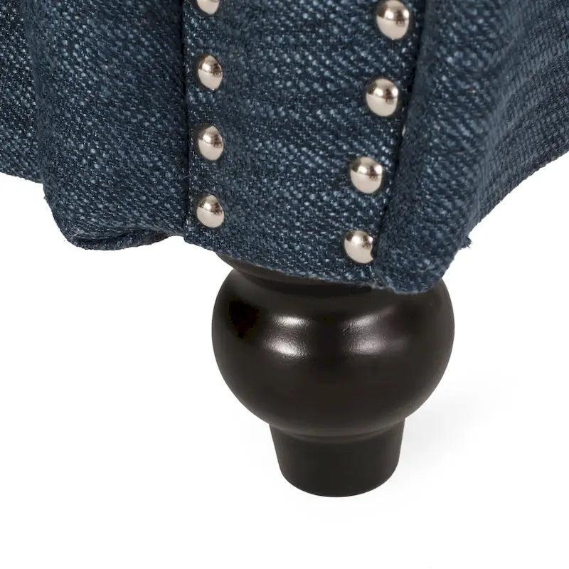 Divano Chesterfield a 3 posti capitonné
