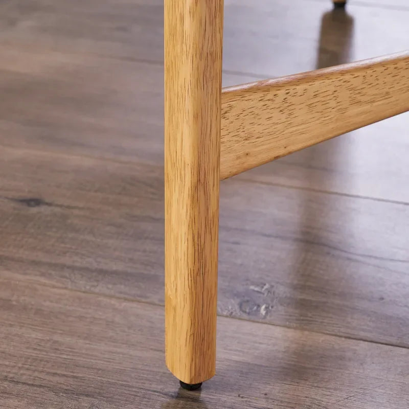 Sgabello da bancone in legno da 24 pollici (Set di 2)