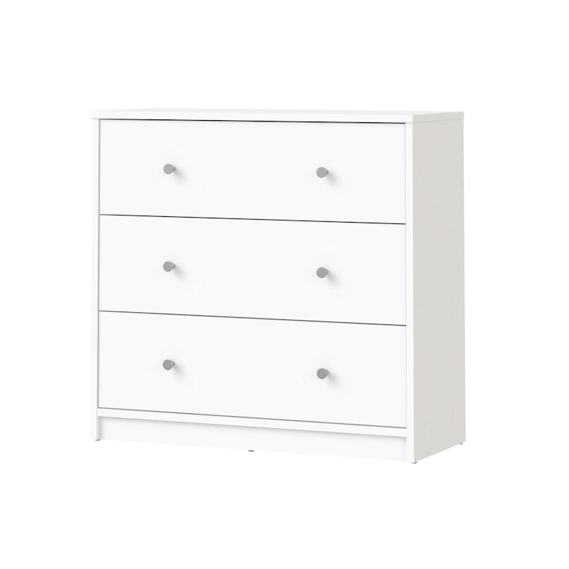 Cassettiera Porch & Den Zoe a 3 cassetti in legno composito