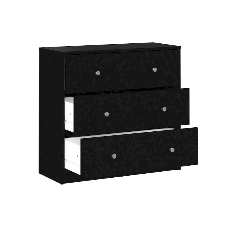 Cassettiera Porch & Den Zoe a 3 cassetti in legno composito