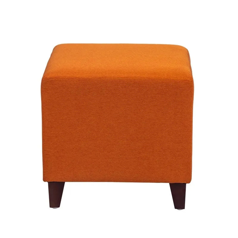 Poggiapiedi Pouf Cubo Stile Britannico