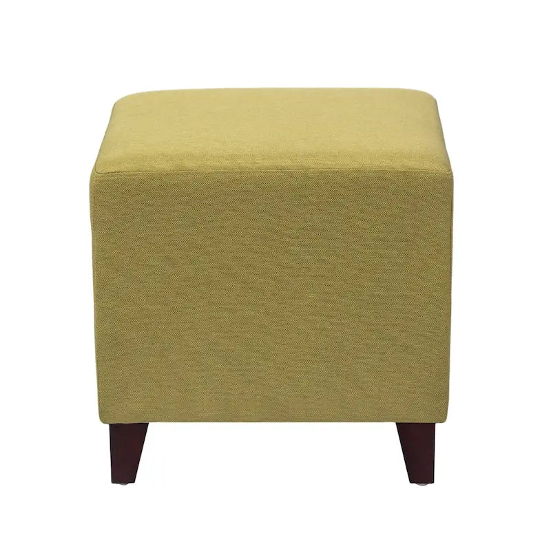 Poggiapiedi Pouf Cubo Stile Britannico