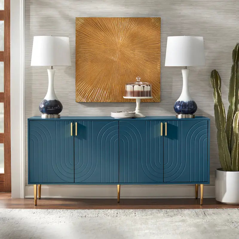 Madia/Credenza a 4 ante di metà secolo