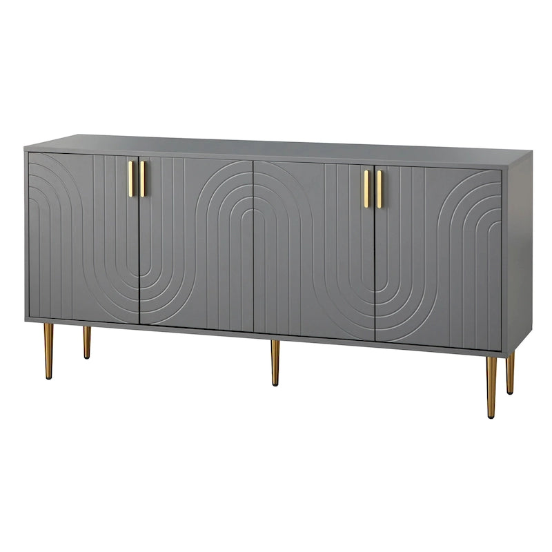 Madia/Credenza a 4 ante di metà secolo
