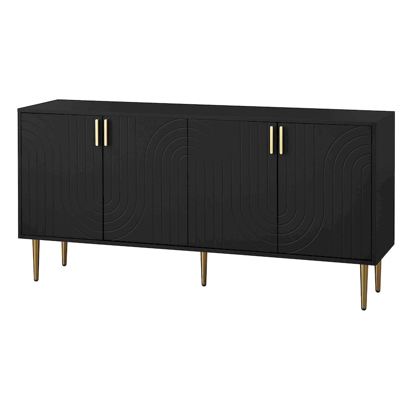 Madia/Credenza a 4 ante di metà secolo