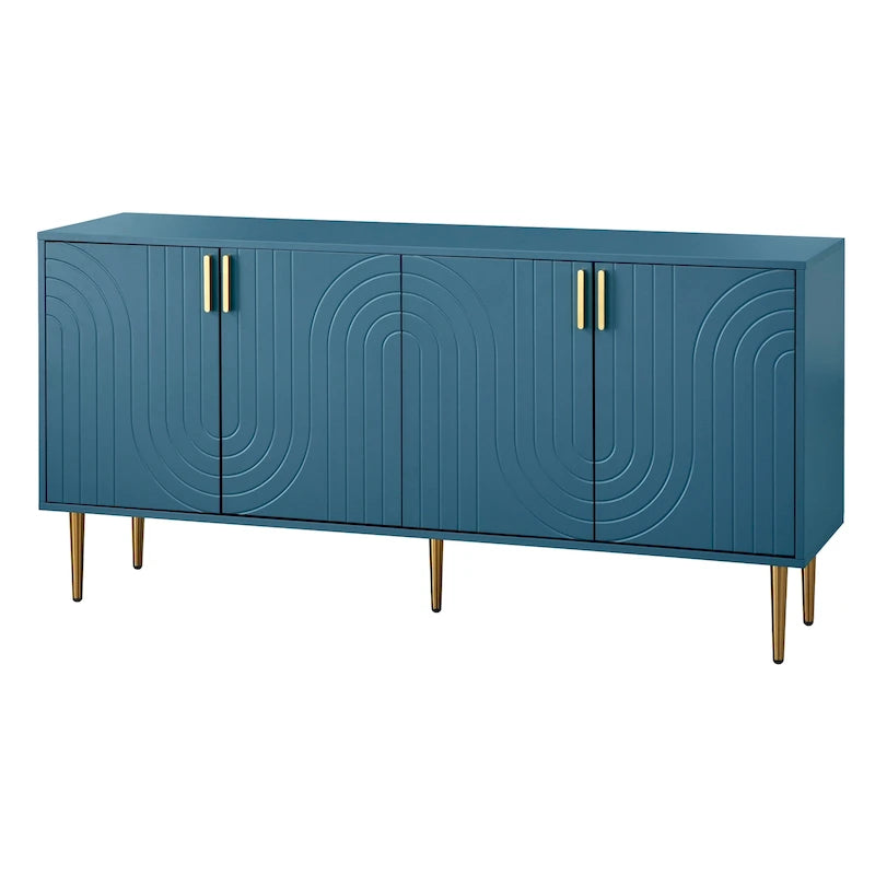 Madia/Credenza a 4 ante di metà secolo