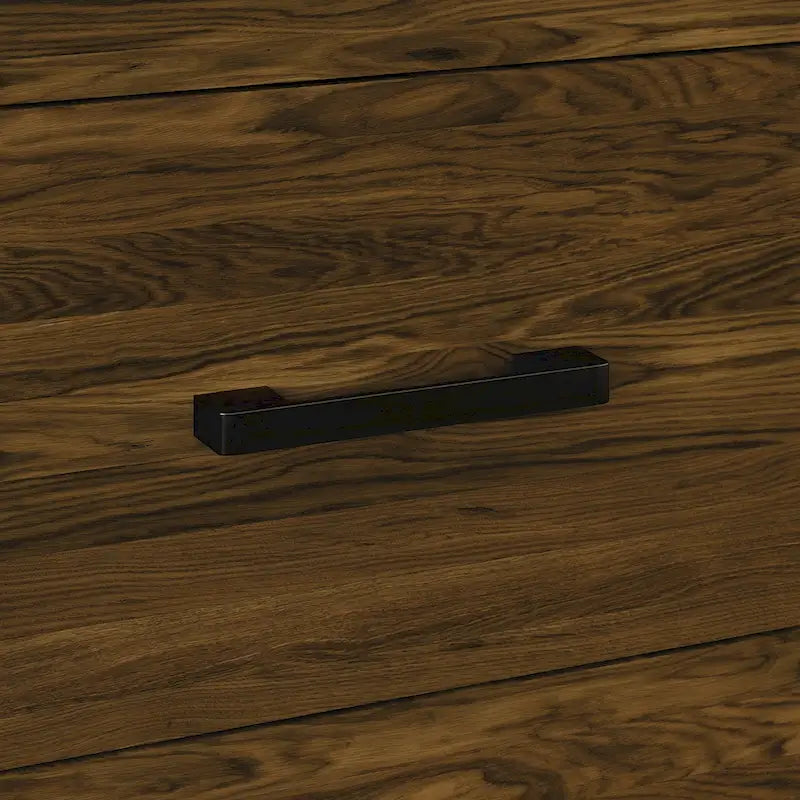 Comodino in Legno Classico a 2 Cassetti