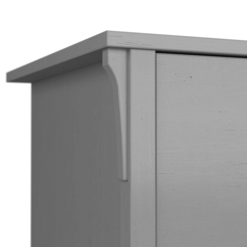 Scrivania ad angolo da 55W con contenitore
