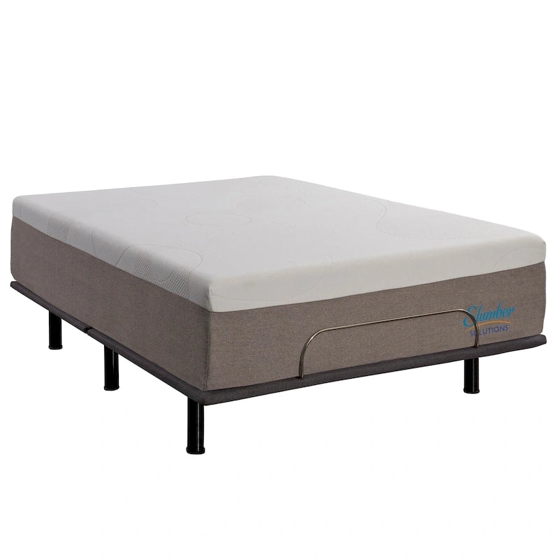 Set regolabile con materasso in gel da 14 pollici