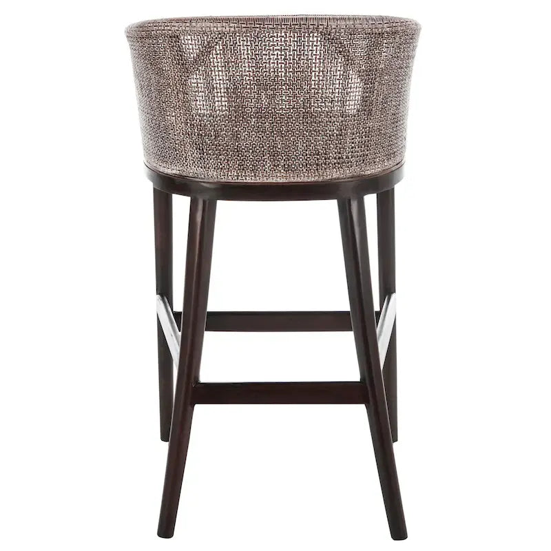 Sgabello da bar in rattan 30 pollici - 22,3" L x 20,5" P x 39" H