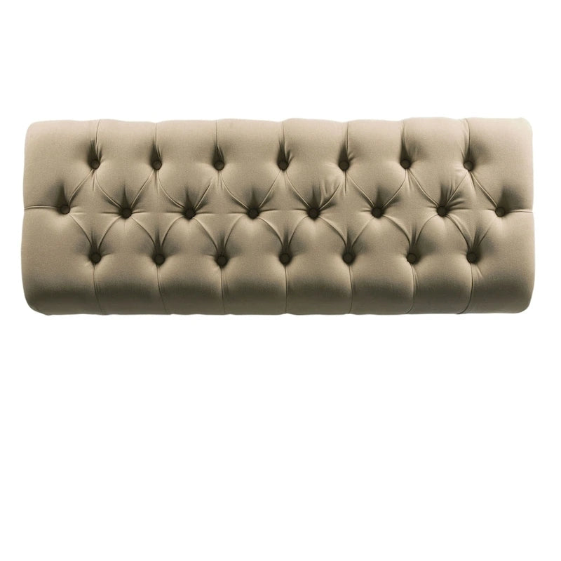 Panca capitonné con borchie decorative