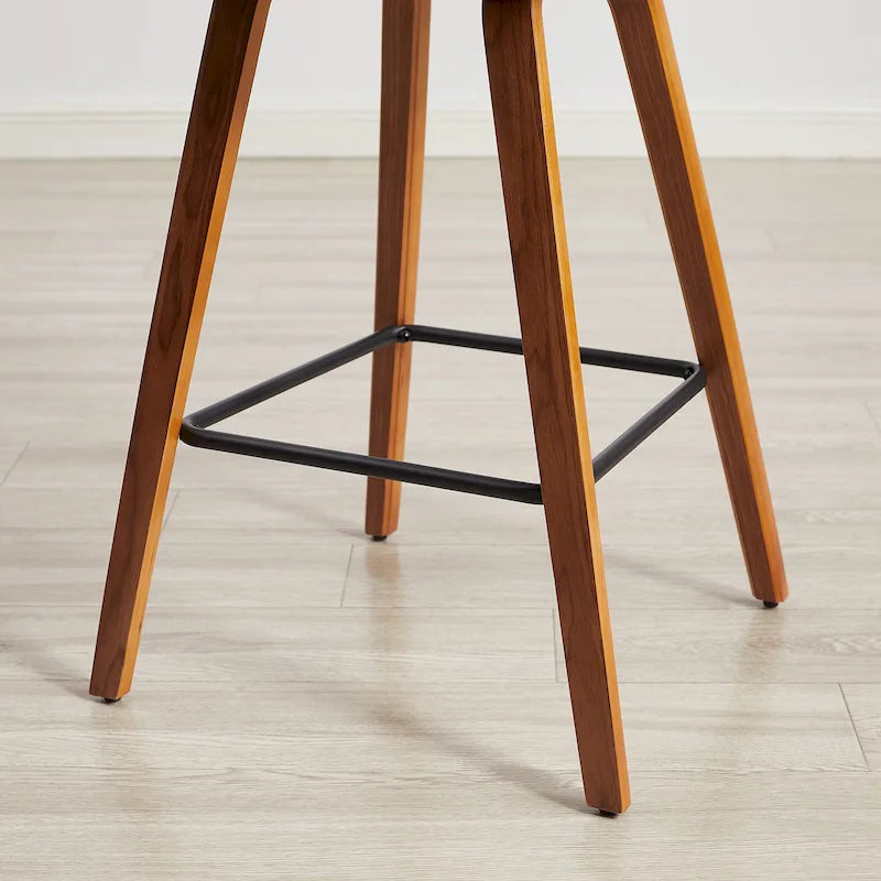 Sgabello da bar moderno altezza bancone (set da 4)