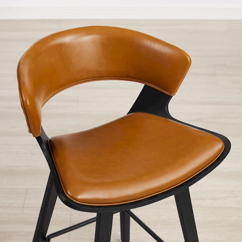Sgabello da bar moderno altezza bancone (set da 4)