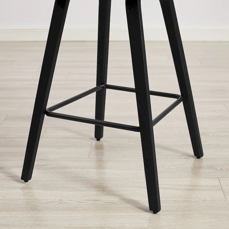 Sgabello da bar moderno altezza bancone (set da 4)