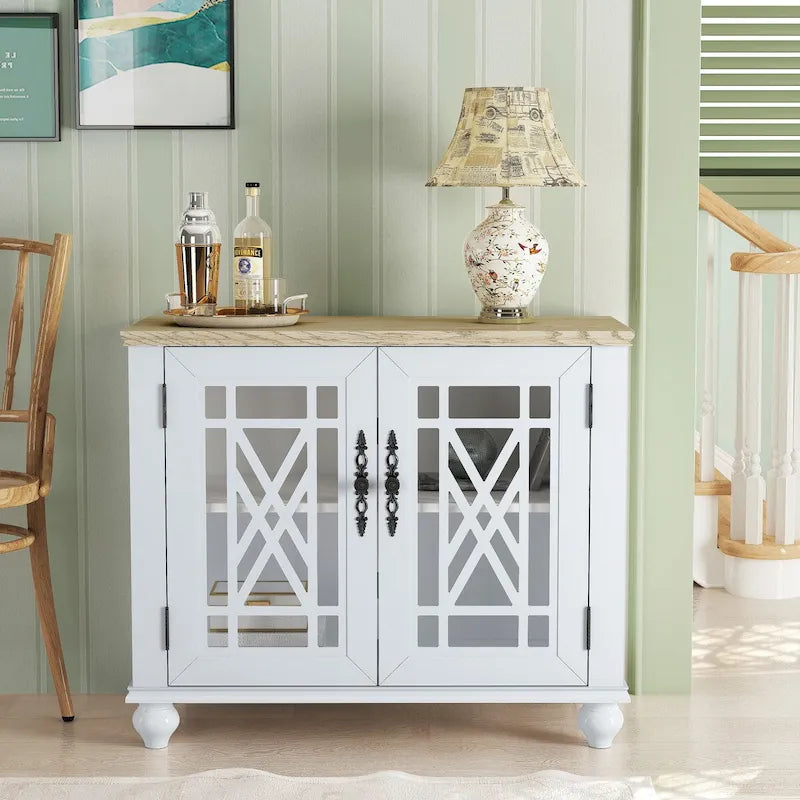 38 Credenze a buffet in stile vintage per la cucina