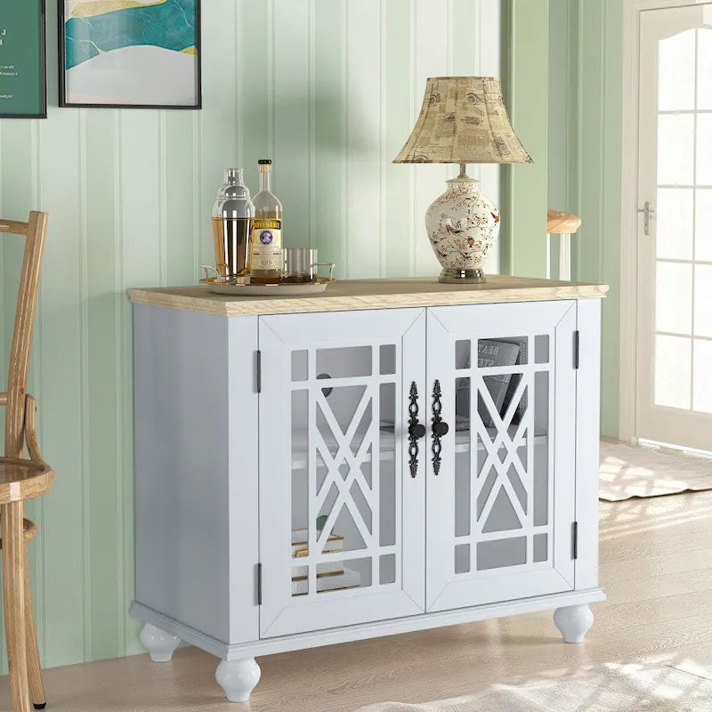 38 Credenze a buffet in stile vintage per la cucina